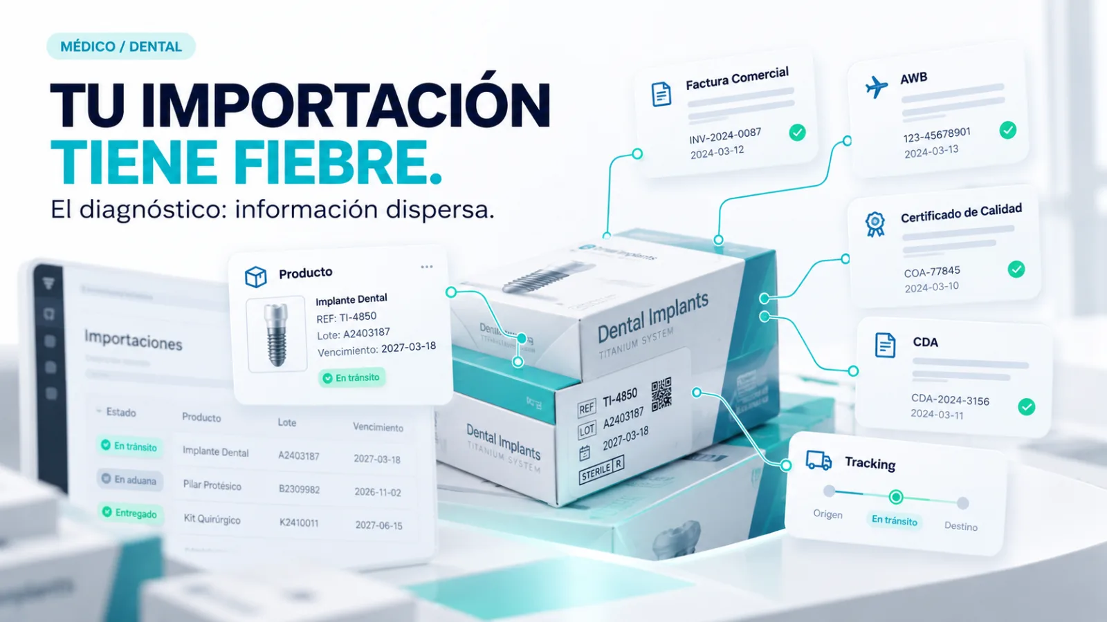 tu importacion tiene fiebre