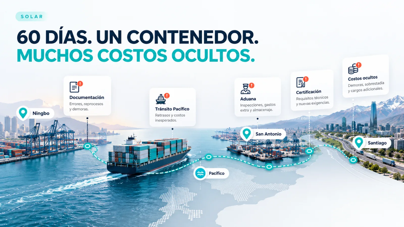 El repuesto costaba US$800. Ahorrar US$250 en flete terminó costando US$70.000